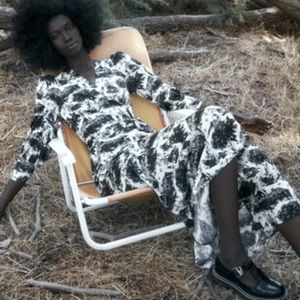 100% silk reformation wrap dress